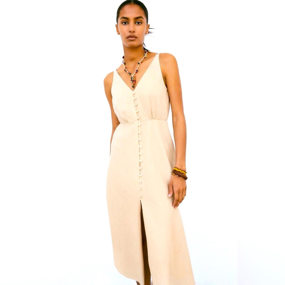 ZARA MIDAXI DRESS size XS